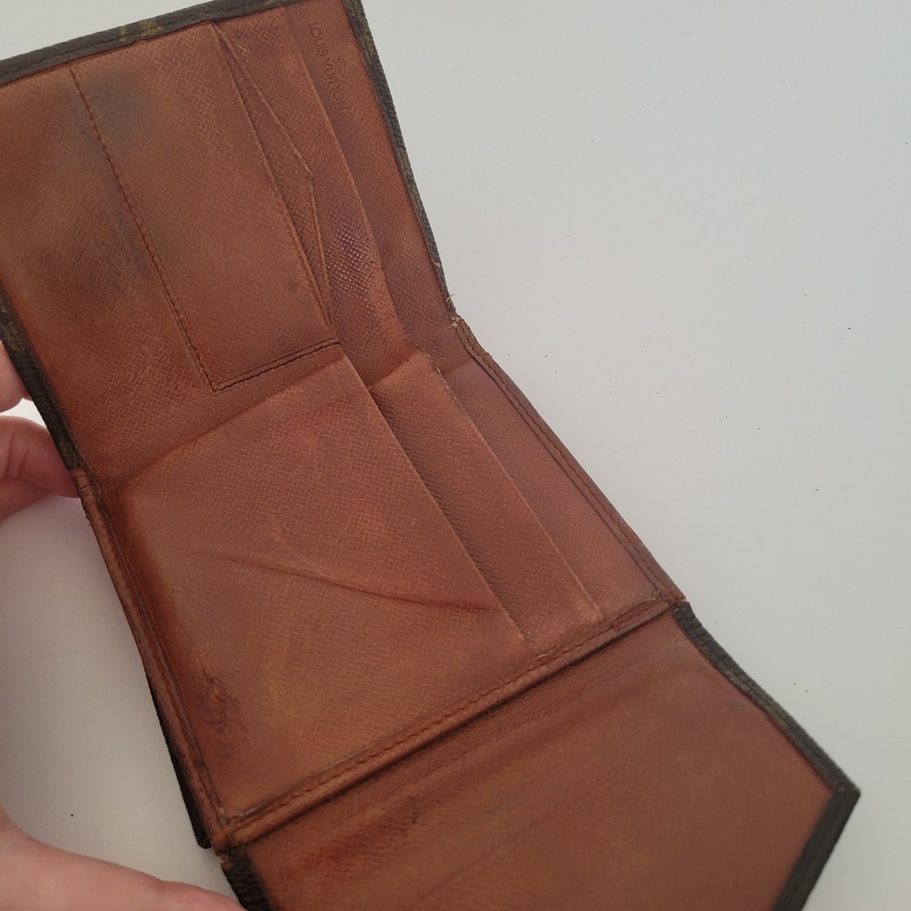 Louis Vuitton Monogram Portefeuille Elise Trifold Wallet Brown AN0960 Vintage - Picture 3 of 15